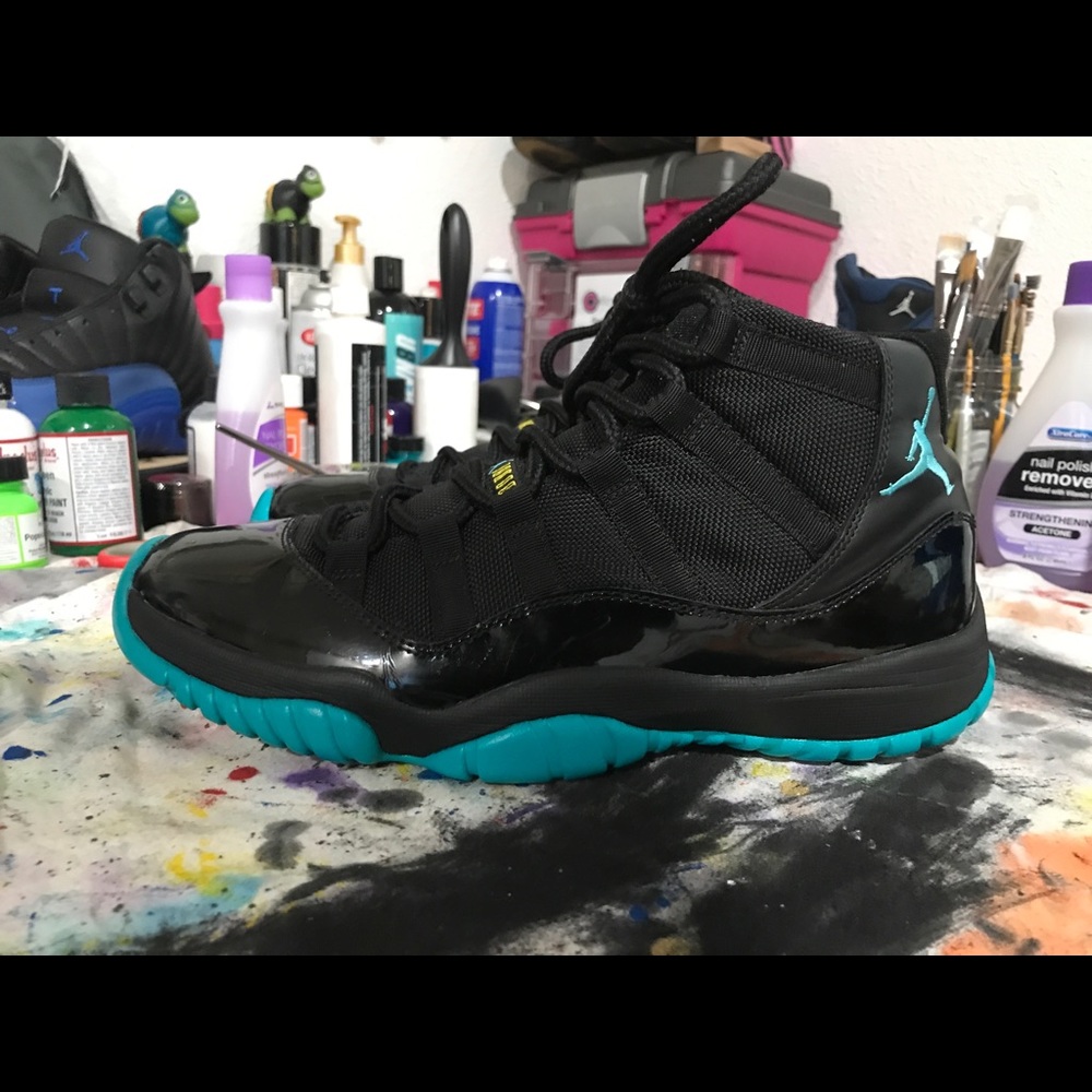 Jordan 11 gamma custom by Double_A_Custom (sold)